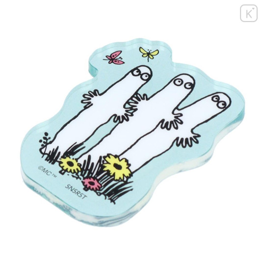 Japan Moomin Acrylic Sticker - Hattifatteners - 3