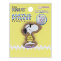 Japan Peanuts Acrylic Sticker - Snoopy / Joe Cool - 1