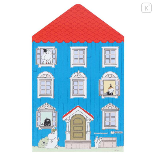 Japan Moomin A6 Notepad - Characters / House - 2