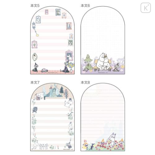 Japan Moomin A6 Notepad - Characters / House - 5