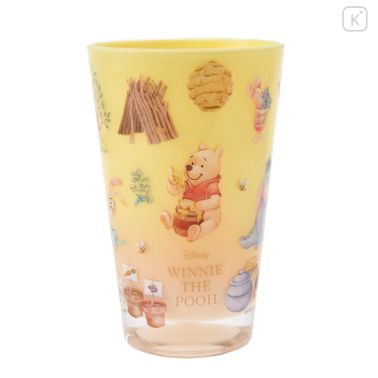 Japan Disney Store Acrylic Tumbler - Pooh & Friends / Yellow - 1