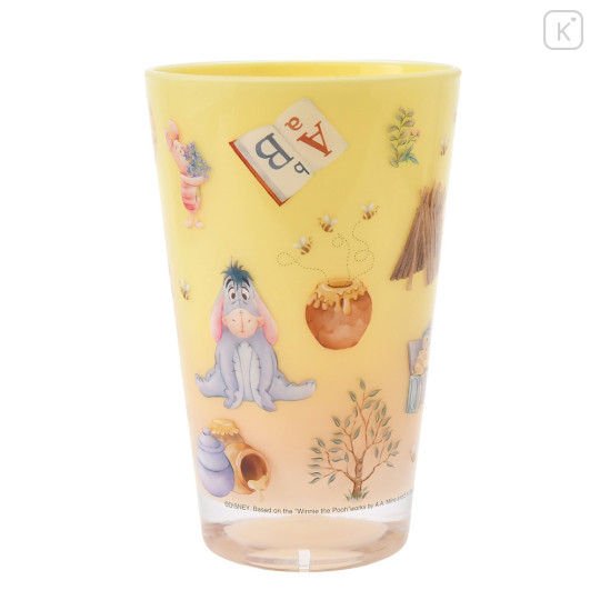 Japan Disney Store Acrylic Tumbler - Pooh & Friends / Yellow - 2