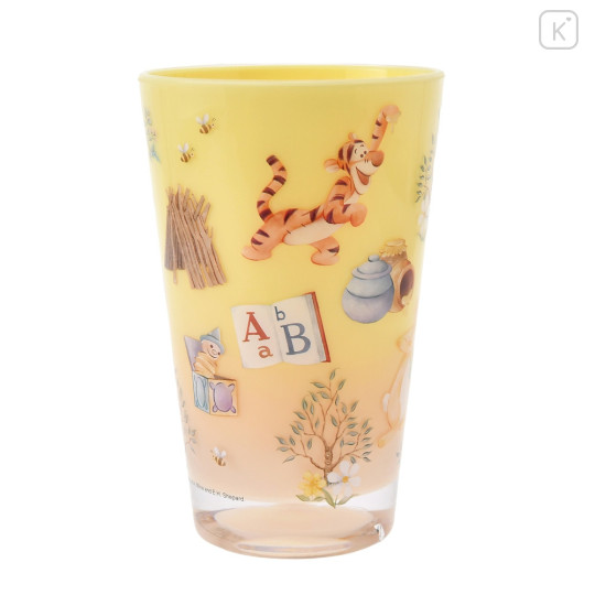 Japan Disney Store Acrylic Tumbler - Pooh & Friends / Yellow - 3