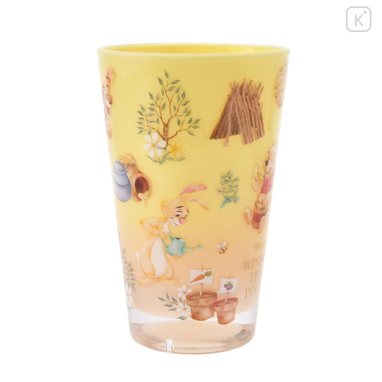 Japan Disney Store Acrylic Tumbler - Pooh & Friends / Yellow - 4