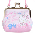 Japan Sanrio Original Gamaguchi Rope Purse - Hello Kitty - 4