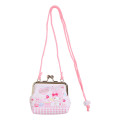 Japan Sanrio Original Gamaguchi Rope Purse - My Melody - 1