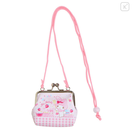 Japan Sanrio Original Gamaguchi Rope Purse - My Melody - 2