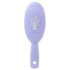 Japan Sanrio Hair Brush - Kuromi / Baku & Big Ribbon