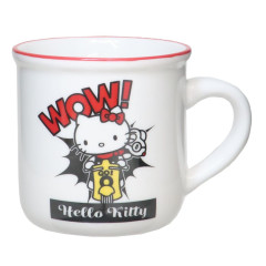 Japan Sanrio Ceramic Mug - Hello Kitty / Retro