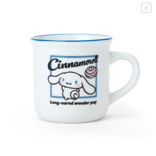 Japan Sanrio Ceramic Mug - Cinnamoroll / Vintage Retro - 1