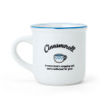 Japan Sanrio Ceramic Mug - Cinnamoroll / Vintage Retro - 2