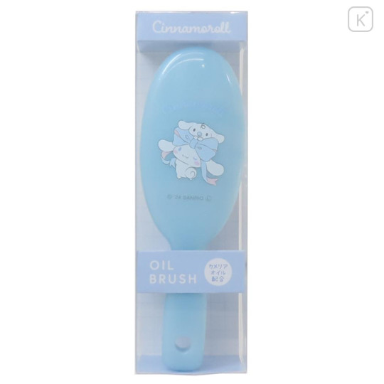 Japan Sanrio Hair Brush - Cinnamoroll / Milk & Big Ribbon - 3