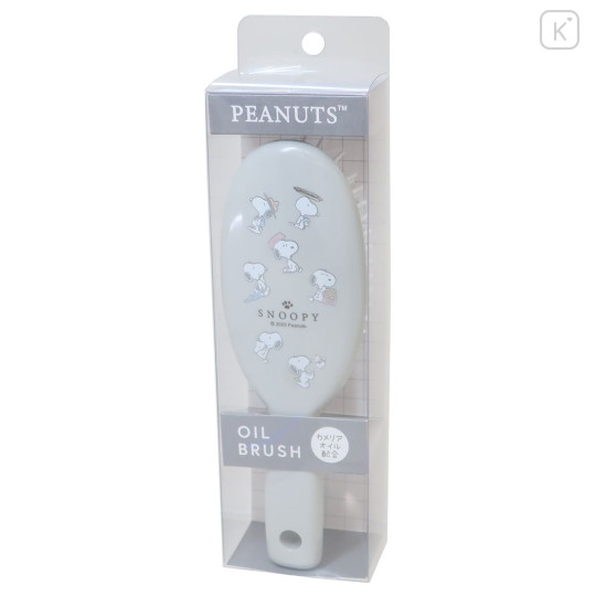 Japan Peanuts Hair Brush - Snoopy / Grey - 3