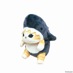 Japan Mofusand Study Buddy Plush Toy - Cat / Shark Nyan