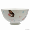 Japan Mofusand Lightweight Tea Bowl - Cat : Peach - 4