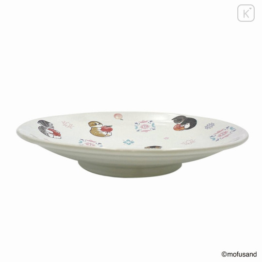 Japan Mofusand Lightweight Small Plate - Cat / Peach - 4