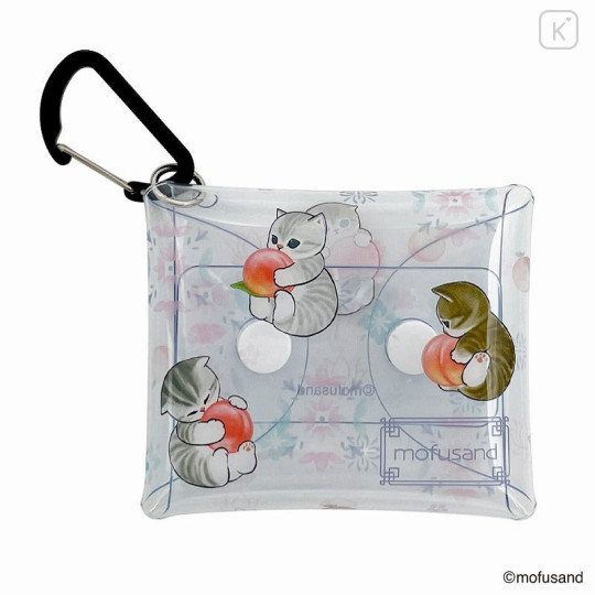 Japan Mofusand Clear Multi Case (SS) - Cat / Peach - 1