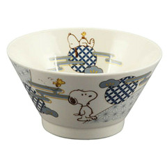 Japan Peanuts Porcelain Small Bowl - Snoopy / Pine Blue