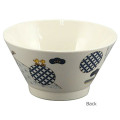 Japan Peanuts Porcelain Small Bowl - Snoopy / Pine Blue - 2