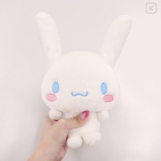 Japan Sanrio Squishy Action Plush Toy - Cinnamoroll / Ear Up - 1