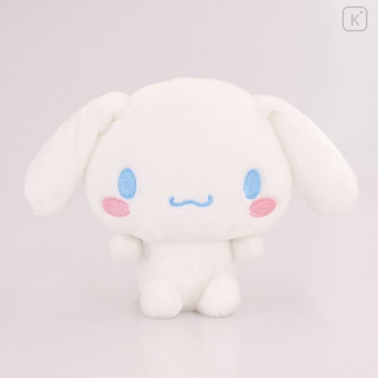 Japan Sanrio Squishy Action Plush Toy - Cinnamoroll / Ear Up - 2