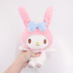 Japan Sanrio Squishy Action Plush Toy - My Melody / Ear Up