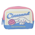 Japan Sanrio Square Pouch - Cinnamoroll / Retro - 1