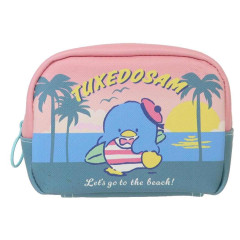 Japan Sanrio Square Pouch - Tuxedo Sam / Retro