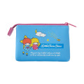 Japan Sanrio Flat Pouch - Little Twin Stars / Retro Clear Cassette - 2