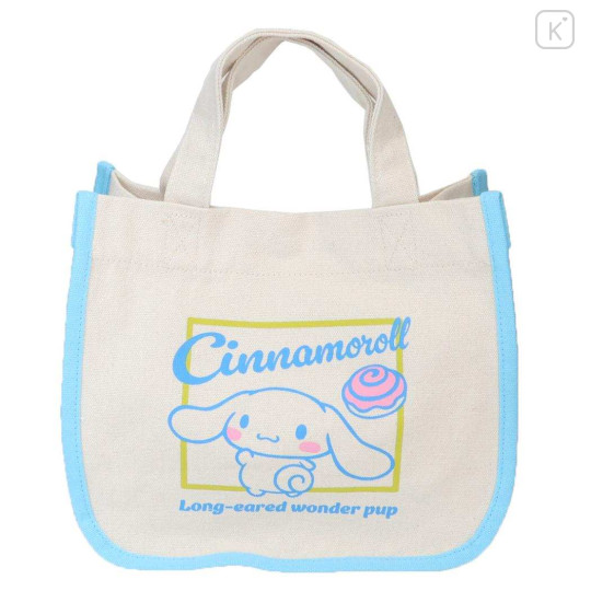 Japan Sanrio Mini Tote Bag - Cinnamoroll / Retro - 1