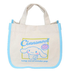 Japan Sanrio Mini Tote Bag - Cinnamoroll / Retro