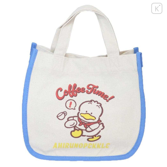 Japan Sanrio Mini Tote Bag - Pekkle / Retro - 1