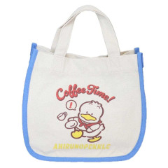 Japan Sanrio Mini Tote Bag - Pekkle / Retro