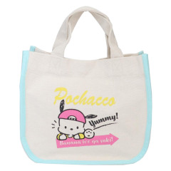 Japan Sanrio Mini Tote Bag - Pochacco / Retro