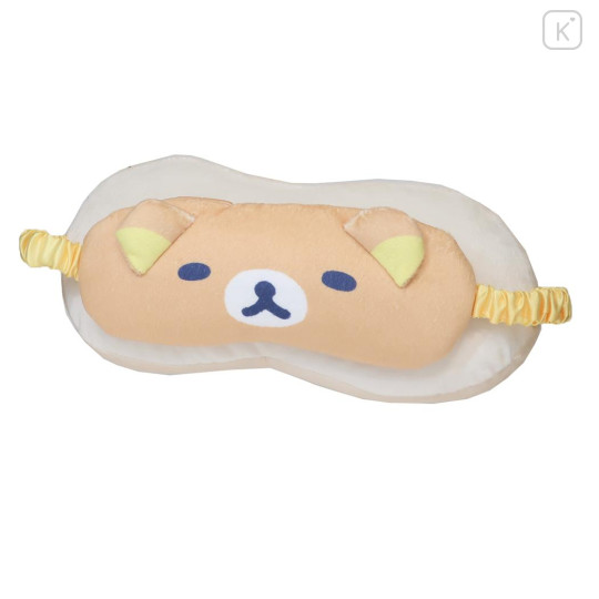 Japan San-X Sleeping Mask & Kid Pillow - Rilakkuma / Good Night - 1