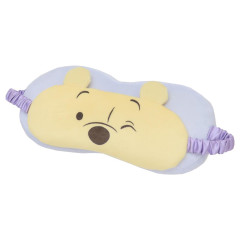 Japan Disney Sleeping Mask & Kid Pillow - Pooh / Good Night