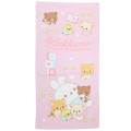 Japan San-X Bath Towel - Rilakkuma & Forest Friends / Baby - 1