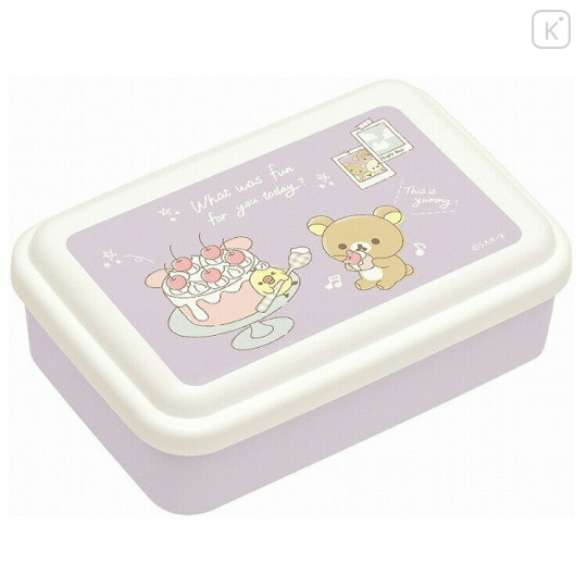 Japan San-X Nesting Food Storage Container 3pcs Set - Rilakkuma & Friends - 3