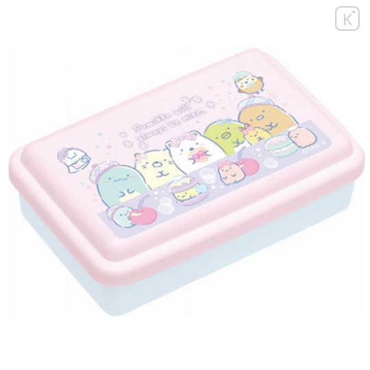 Japan San-X Nesting Food Storage Container 3pcs Set - Sumikko Gurashi / Pink - 4