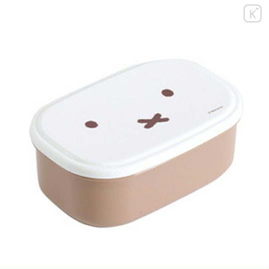 Japan Miffy Nesting Food Storage Container 3pcs Set - Face - 3