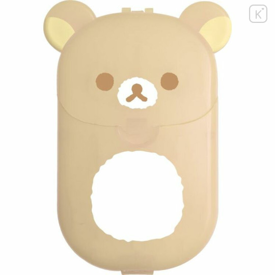 Japan San-X Fragrance Portable Soap Paper - Rilakkuma / Smiling Happy For You Yellow - 1