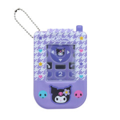 Japan Sanrio Card Case Holder - Kuromi : Y2k Houndstooth Retro Mobile Style