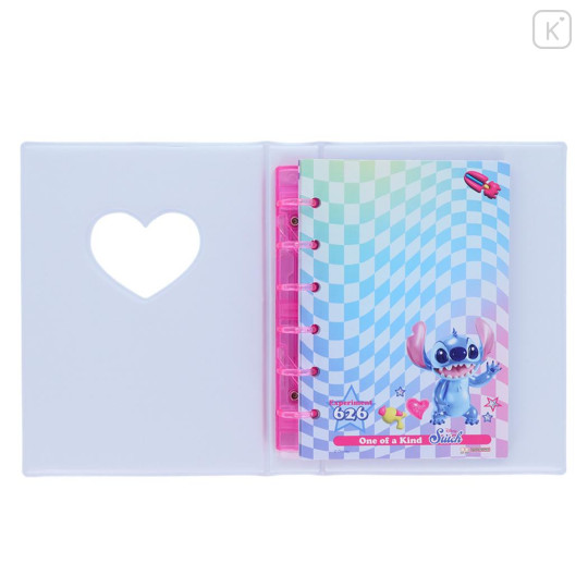 Japan Disney Sticker Notebook - Stitch / Y2k Houndstooth - 3