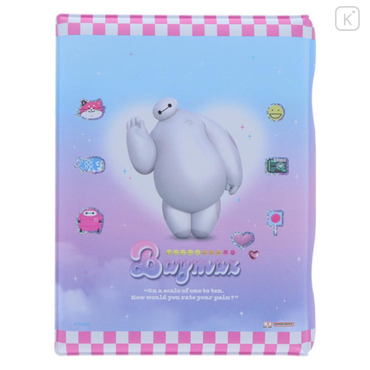 Japan Disney Sticker Notebook - Baymax / Y2k Houndstooth - 2