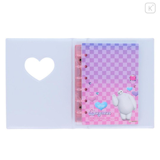 Japan Disney Sticker Notebook - Baymax / Y2k Houndstooth - 3