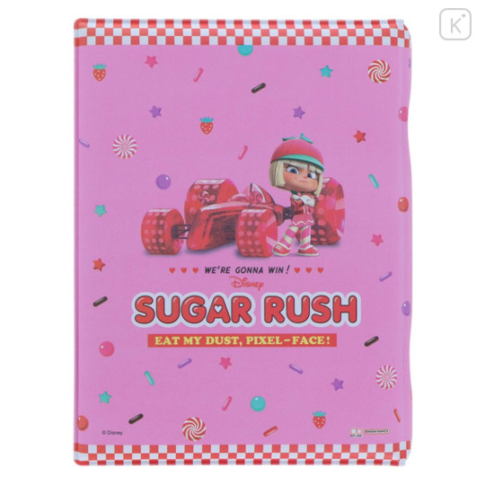 Japan Disney Sticker Notebook - Sugar Rush / Y2k Houndstooth - 2