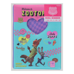 Japan Disney Sticker Notebook - Zootopia / Y2k Houndstooth