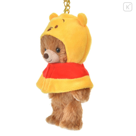 Japan Disney Store Dress-up Clothes Keychain Costume - Pooh / Urupocha-chan & UniBearsity Friends - 2