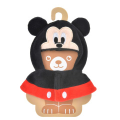 Japan Disney Store Dress-up Clothes Keychain Costume - Mickey Mouse / Urupocha-chan & UniBearsity Friends