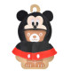 Japan Disney Store Dress-up Clothes Keychain Costume - Mickey Mouse : Urupocha-chan & UniBearsity Friends